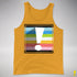 Queer Pride Flag Exclamation Point Premium Tank Top
